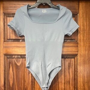 Slate blue Short Sleeve Bodysuit m
